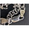 Image 3 : SILVER (9.3G) RHODIUM PLATED HOLLOW CHAIN 24"