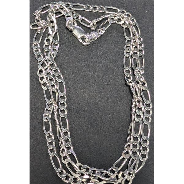 SILVER (8.65G)  NECKLACE 24"