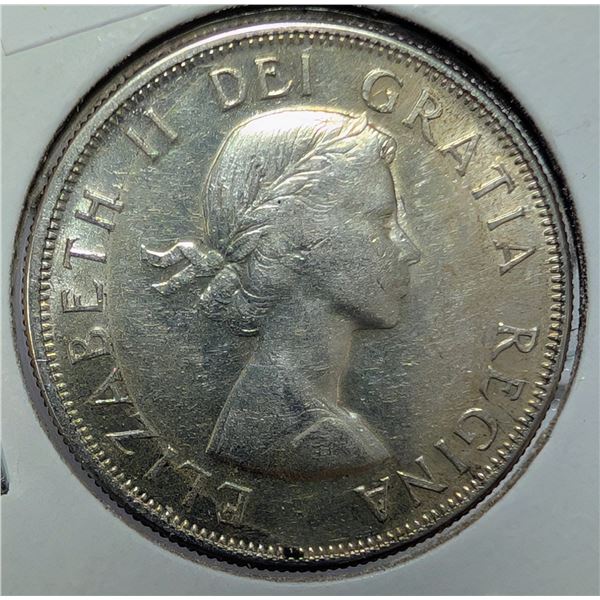 SILVER (11.8G) CANDA 50 CENT COIN