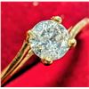 Image 1 : 10K (1.19G) NATURAL DIAMOND (0.25CT) RING (SIZE 6.5) APPRAISED INSURANCE VALUE $1365
