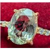 Image 1 : 10K (1.5G) COLOR CHANGE ZULTANITE (2.6CT) DIAMOND (0.05CT) RING (SIZE 7) APPRAISED INSURANCE VALU...