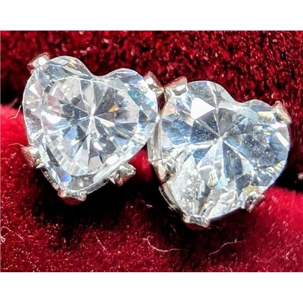 14K (0.42G) CZ EARRINGS SUGGESTED RETAIL VALUE $220