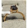 Image 2 : 10K YELLOW GOLD 1.63G BLACK DIAMOND 1CT    RING (~SIZE 6.75) APPRAISED INSURANCE VALUE $1690