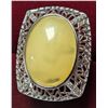 Image 1 : SILVER GENUINE GEMSTONE   RING, SUGGESTED RETAIL VALUE $200