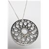 Image 1 : SILVER  NECKLACE SUGGESTED RETAIL VALUE $200