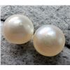 Image 1 : SILVER FRESH WATER PEARL  EARRINGS