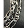 Image 2 : SILVER (15.14G)  RHODIUM PLATED CHAIN 18" SUGGESTED RETAIL VALUE $260