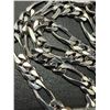 Image 2 : SILVER (12.17G)  RHODIUM PLATED CHAIN 24" SUGGESTED RETAIL VALUE $210