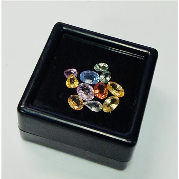 ASSORTED FANCY COLOR SAPPHIRE GEMSTONE SUGGESTED RETAIL VALUE $200