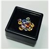 Image 1 : ASSORTED FANCY COLOR SAPPHIRE GEMSTONE SUGGESTED RETAIL VALUE $200