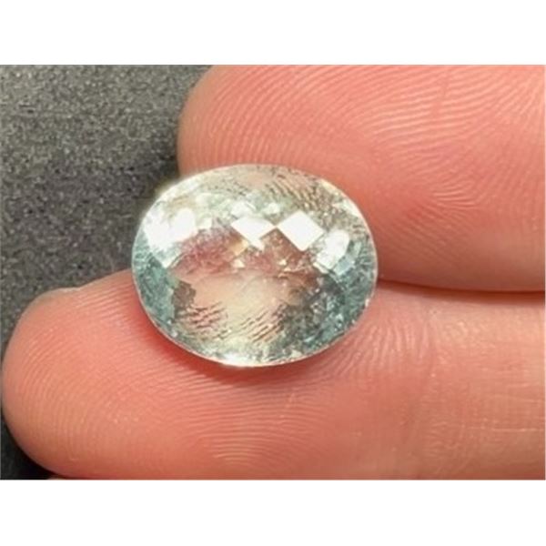 10 CT CERTIFIED AQUAMARINE GEMSTONE