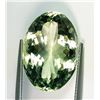 Image 2 : 28.77 CT CERTIFIED GREEN AMETHYST PRASIOLITE GEMSTONE