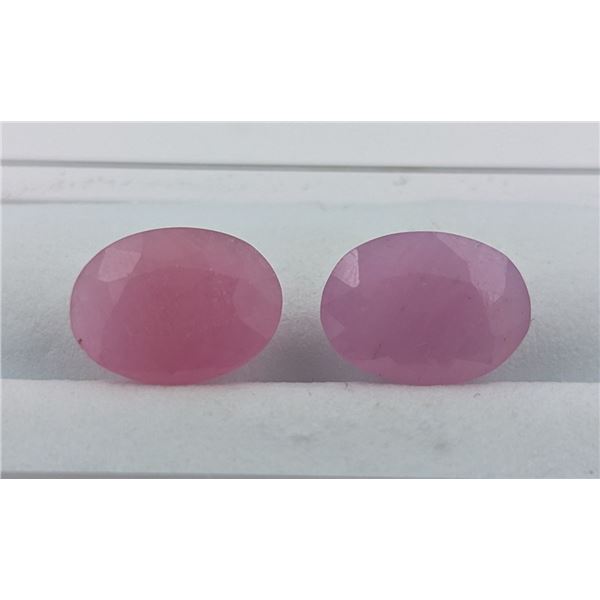 5.14 CT CERTIFIED PINK SAPPHIRE GEMSTONE PAIR