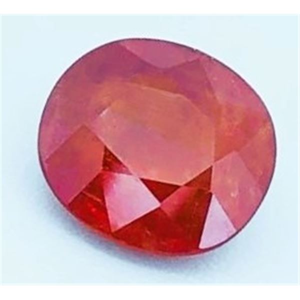 8.07 CT CERTIFIED UNTREATED RUBY GEMSTONE