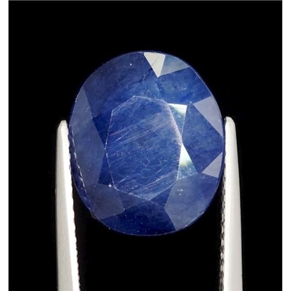 6.15 CT CERTIFIED MIDNIGHT SAPPHIRE GEMSTONE