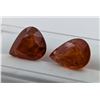 Image 2 : 13.6 CT CERTIFIED SPESSARTITE GARNET GEMSTONE PAIR