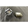 Image 1 : FIRE OPAL SPECIMEN & 3.5" ERADORITE STONE