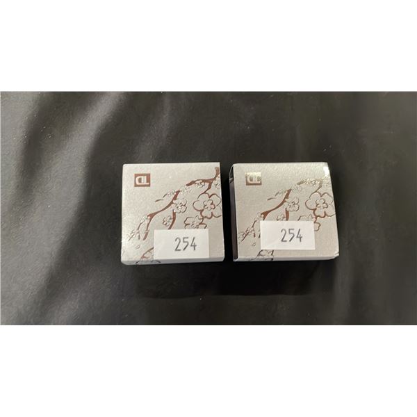 (2) 1 OZ. .9999 FINE SILVER YEAR OF THE DIVINE DRAGON ROUNDS - *IN CASES*