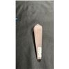 Image 2 : 3.7" BLUE SULPHURE SPECIMEN, 6" ROSE QUARTZ 6-SIDED TOWER