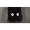 Image 2 : *NEW* .925 SILVER 2CT EACH SIMULATED DIAMOND (CZ) STUD EARRINGS