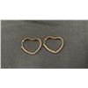 Image 2 : *NEW* 14K GOLD PLATED 44MM SIMULATED DIAMOND (CZ) HOOP EARRINGS
