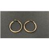 Image 2 : *NEW* 18K GOLD PLATED 40MM TWISTED HOOP EARRINGS