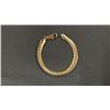 Image 2 : *NEW* 14K GOLD PLATED 8MM SERPENTINE BRACELET - 8" LONG