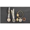 Image 4 : VINTAGE BULOVA WATCH IN BOX & BOX OF ASSORTED WATCHES & WATCH PIECES