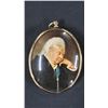 Image 2 : PENDANT PORTRAITS OF QUEEN VICTORIA & QUEEN ELIZABETH II - REPRODUCED BY PETER BATES LTD.