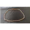 Image 1 : GUCCI GOLD COLORED PURSE CHAIN 39.5" LENGTH