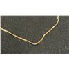 Image 2 : PAIR OF GOLD CHAIN NECKLACES - ONE IS 14KT