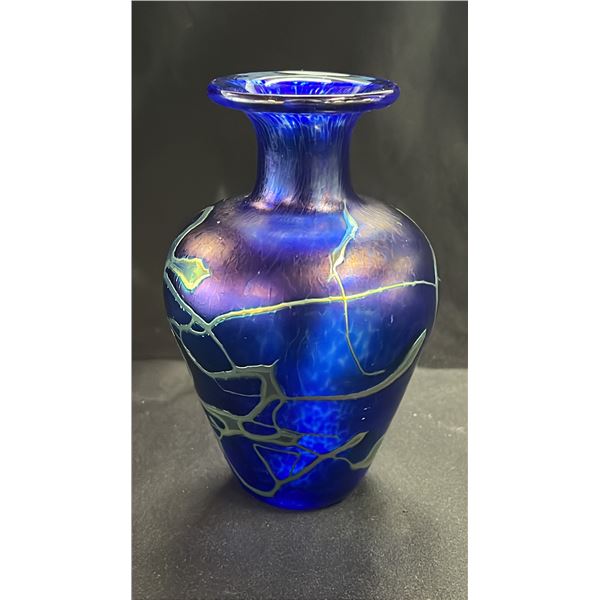 5" TALL ROBERT HELD ART GLASS VASE