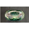 Image 2 : JAN BENDA ART GLASS VASE: 4" TALL