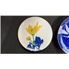 Image 2 : (1) FUKAGAWA CHRYSANTHEMUM PLATE & (2) FUKAGAWA CRANE PLATES