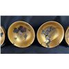 Image 3 : 8 JAPANESE LACQUERWARE BOWLS WITH STANDS