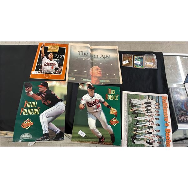 BASE BALL SPORT MEMEROBLIA