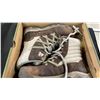 Image 2 : 1 PAIR KEEN HIKING BOOTS SIZE 6.5 BROWN AD TAN IN COLOUR