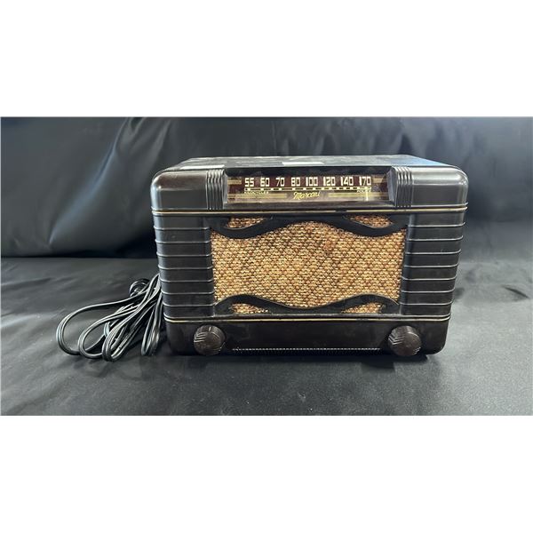 VINTAGE MARCONI TUBE RADIO - *NO BACK PANEL*