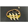 Image 2 : BEAD BRACELET, MEN'S 18KT RING WITH NO STONE, MEN'S .925 SILVER RING & .925 SILVER CHAIN