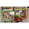Image 3 : 6 ASSORTED 1,000 PIECE PUZZLES