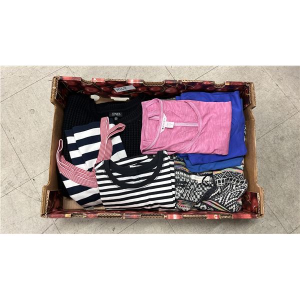 7 ASSORTED TOPS. LADIES SIZE S