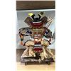 Image 2 : VINTAGE JAPANESE SAMURAI DOLL: APPROX. 23" TALL