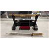 Image 1 : WAKIZASHI WITH STAND - 17" BLADE