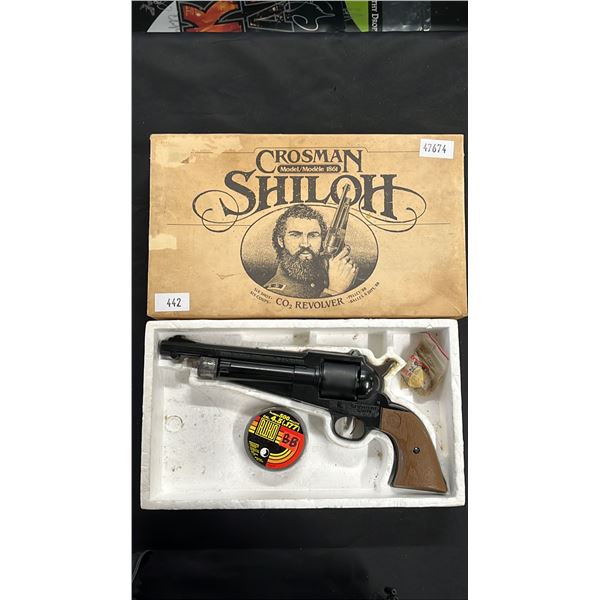 CROSMAN SHILOH CO2 REVOLVER:  MODEL 1861