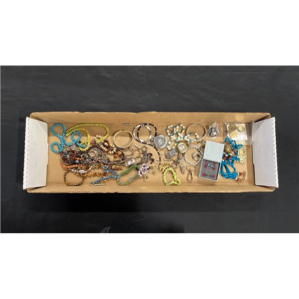 TRAY OF ASSORTED FASHION JEWELRY