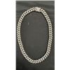 Image 1 : CRYSTAL STUDDED CUBAN LINK NECKLACE WITH BOX CLASP
