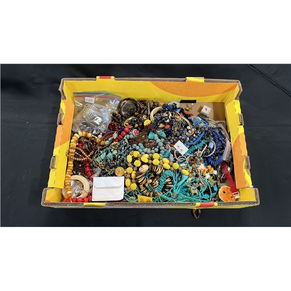 LARGE TRAY OF ASSORTED FASHION JEWELRY