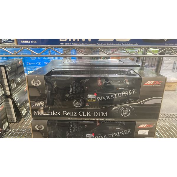 MRC MERCEDEZ BENZ CLK-DTM 1:14 SCALE R/C CAR