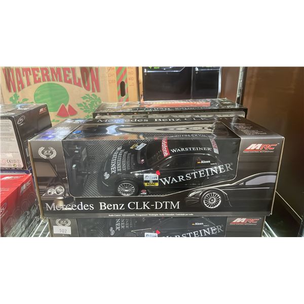 MRC MERCEDEZ BENZ CLK-DTM WARSTEINER 1:14 SCALE R/C CAR