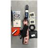 Image 3 : CAMERA SHOULDER SUPPORT, LENS FILTERS, MACRO FOCUS SLIDES, ASSORTED CORDS & MORE